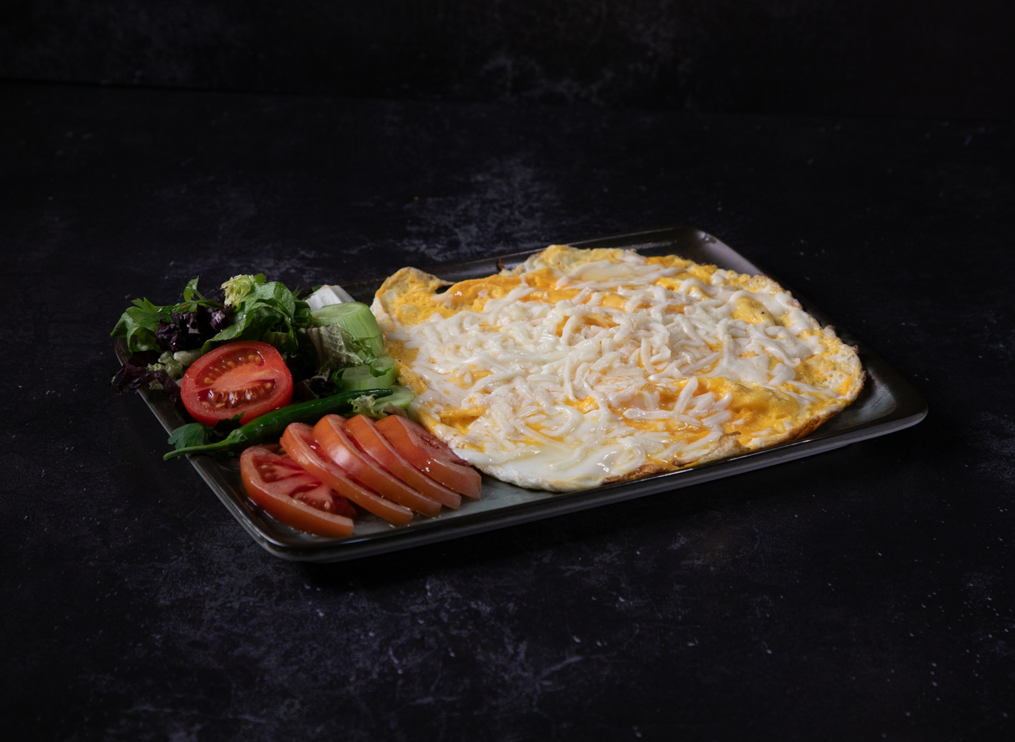 Kaşarlı Omlet
